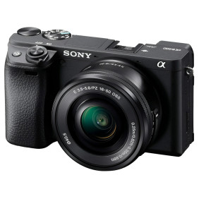 Sony Alpha a6400 Mirrorless Digital Camera - 16-50mm Lens, Body Only, Compatible with SD Cards