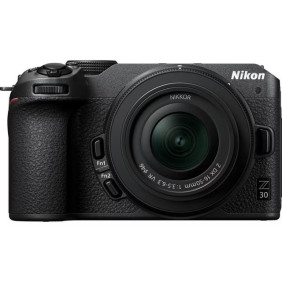 Nikon Z30 26.1 MP Mirrorless Camera with 16-50mm Zoom Lens, Autofocus, Built-in Flash, Touchscreen