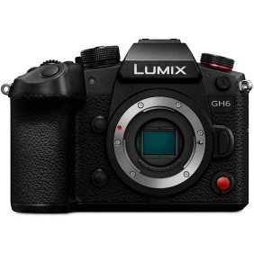 Panasonic LUMIX GH6 25.2MP Mirrorless Camera with Unlimited 4K 10-bit Video Recording