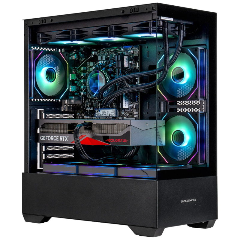 IPASON Gaming Desktop, Ryzen 7 9700X, NVIDIA RTX4070Ti